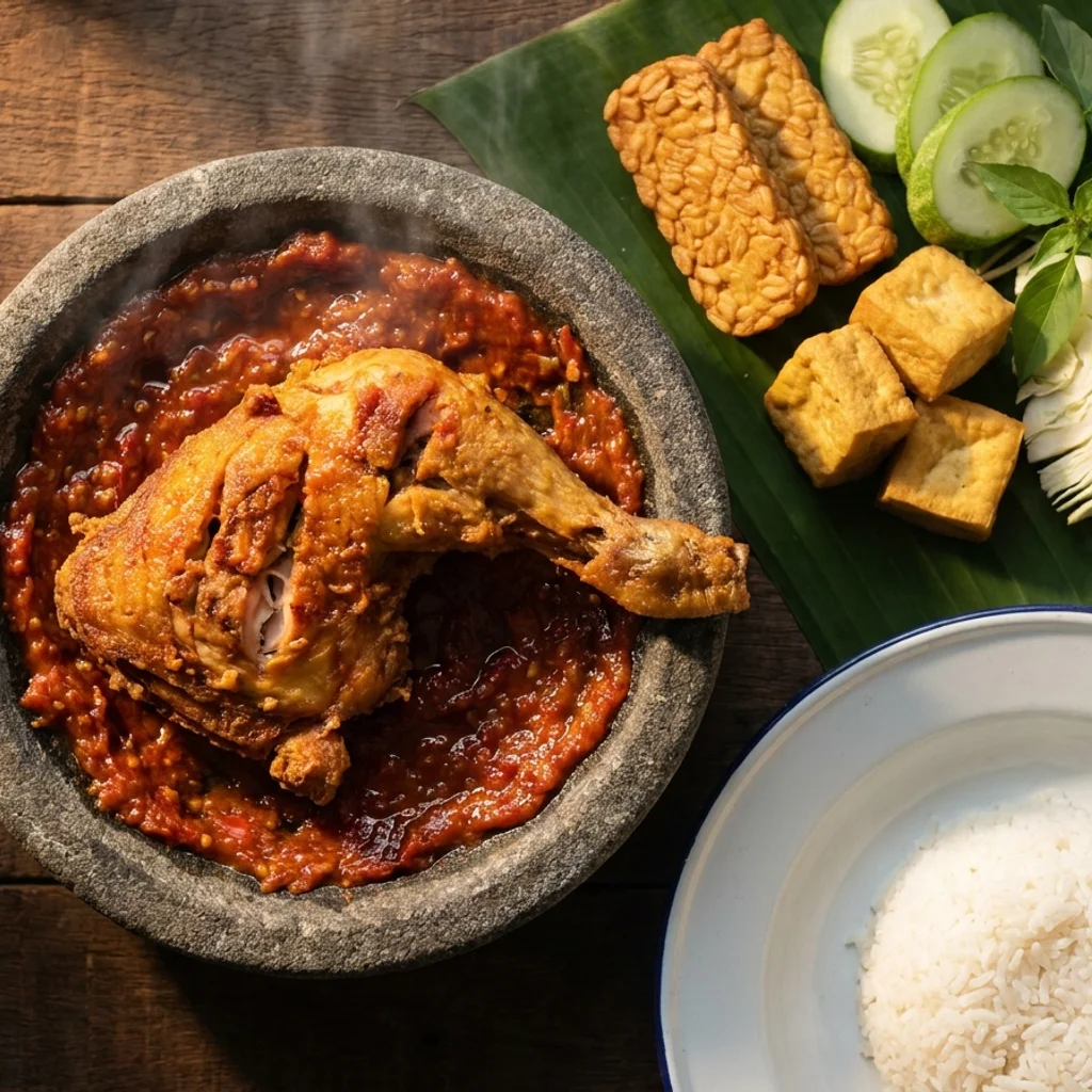 Resepi Ayam Penyet Sambal Belacan Padu