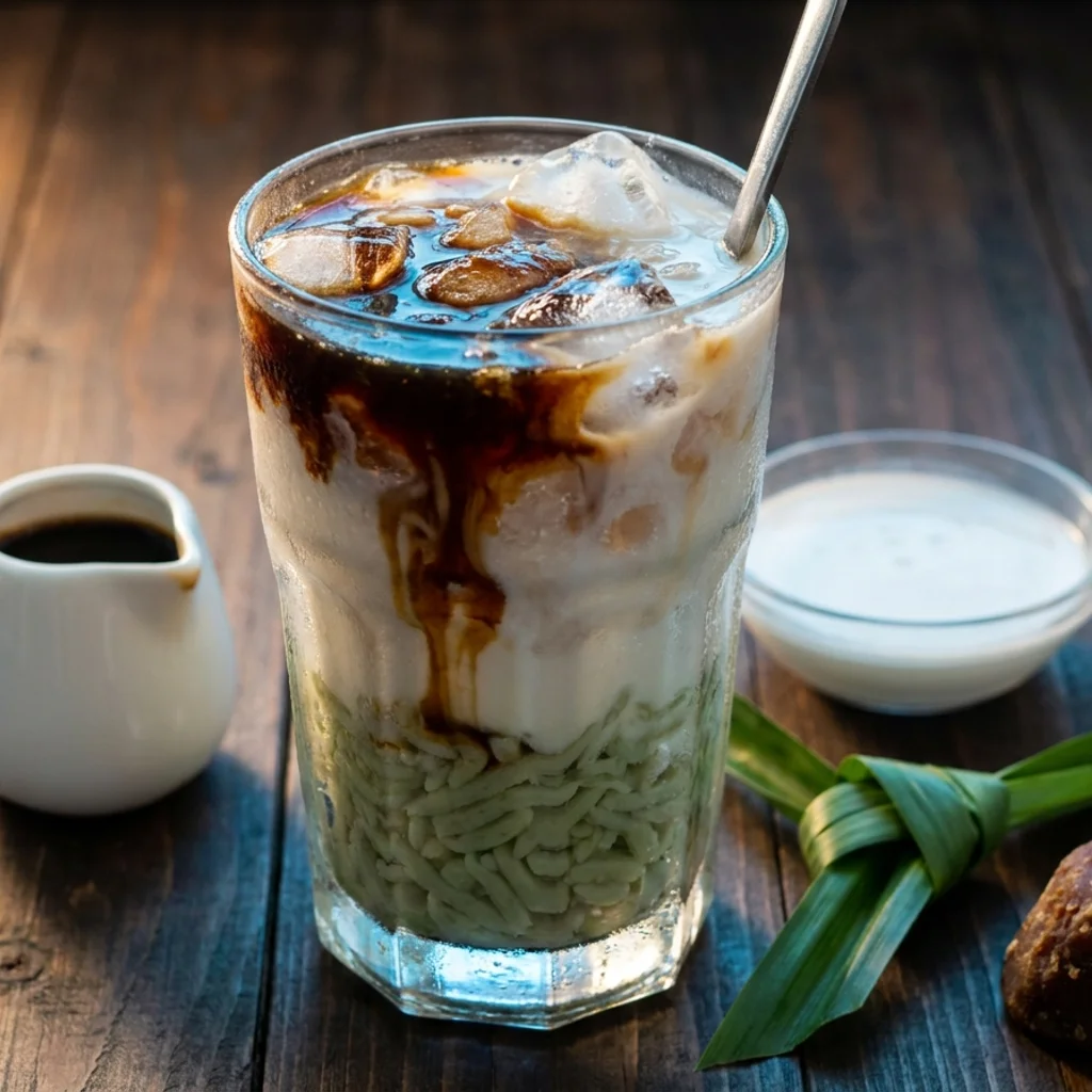 Cendol Homemade Tepung Beras Santan Gula Melaka