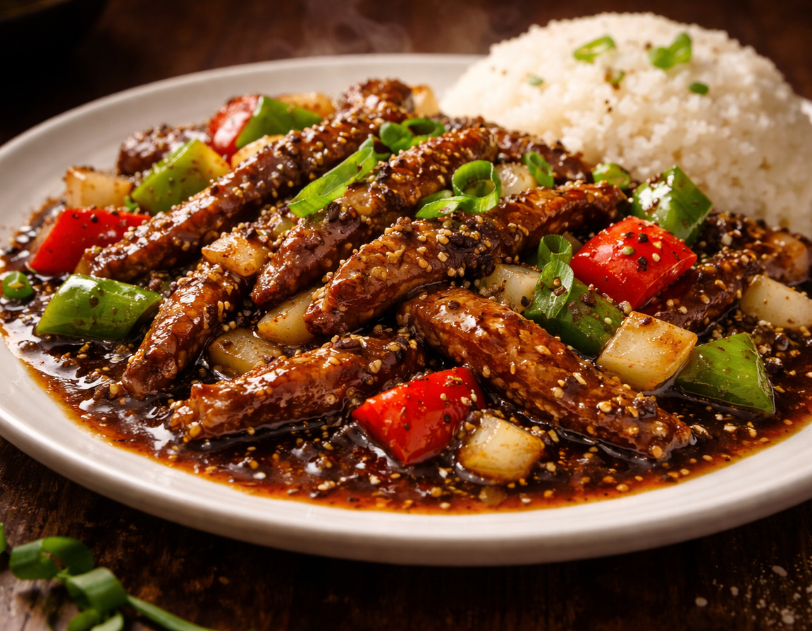 Daging Masak Black Pepper