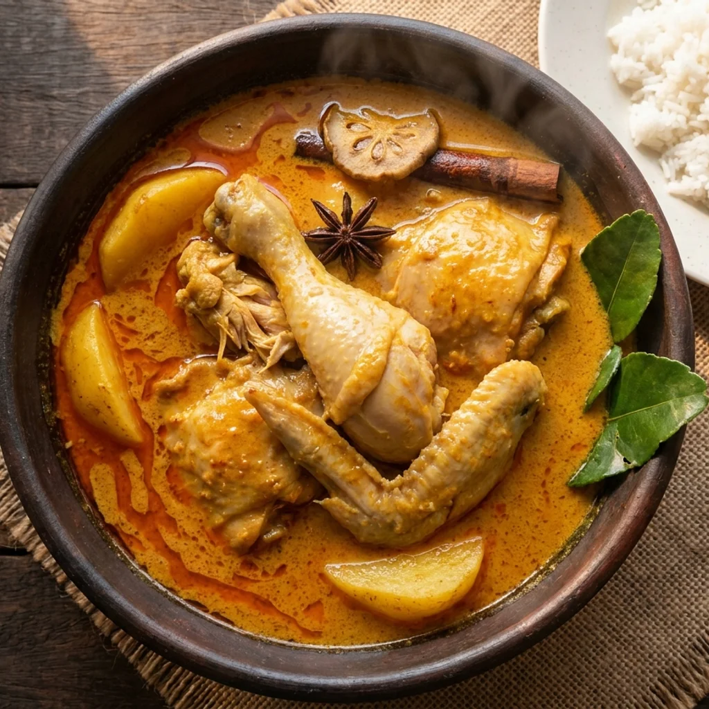 Resepi Gulai Ayam Berempah Kuah Santan Pekat