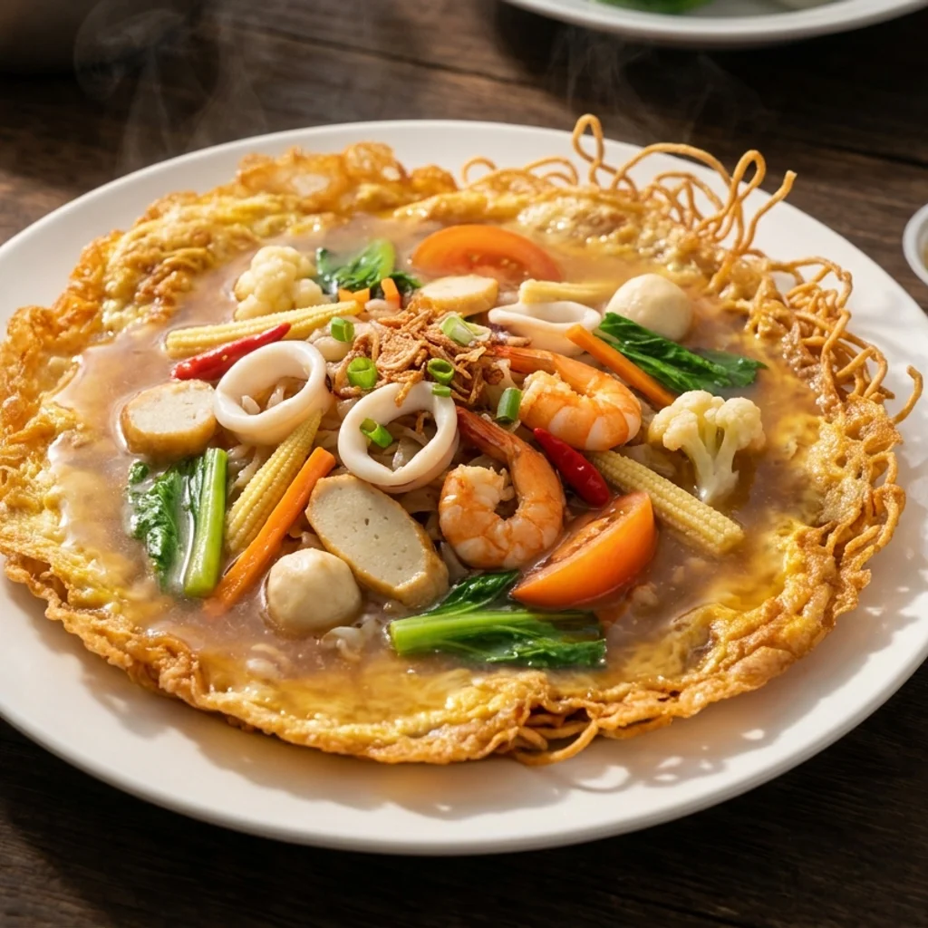 Kuey Teow Kung Fu Rangup Salut Telur
