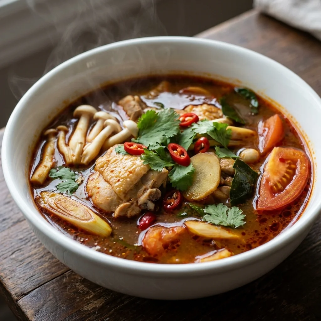 Resepi Tom Yam Ayam Sedap (Tomyam)